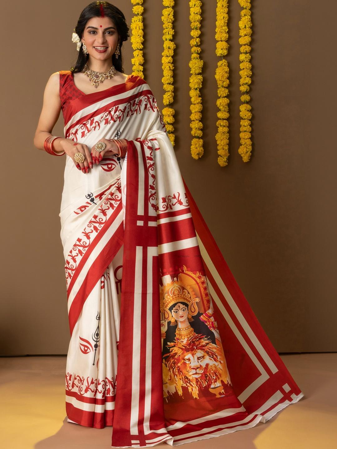 Ethnic Motif Art Silk Saree