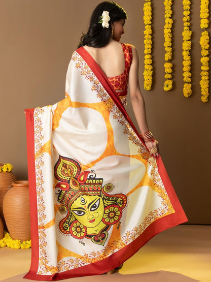 Ethnic Motif Art Silk Saree